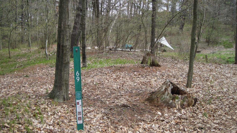 Photo of Campsite 069 in KohlerAndrae State Park Campground at KohlerAndrae State Park